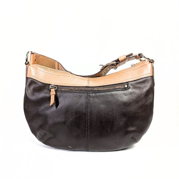 Vintage Repainted COACH Hamilton Hobo Shoulder Bag - Picture 3 of 5